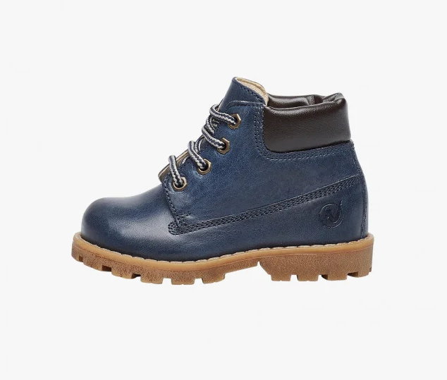 NATURINO KEPI Stiefelette aus Kalbsleder, Blau