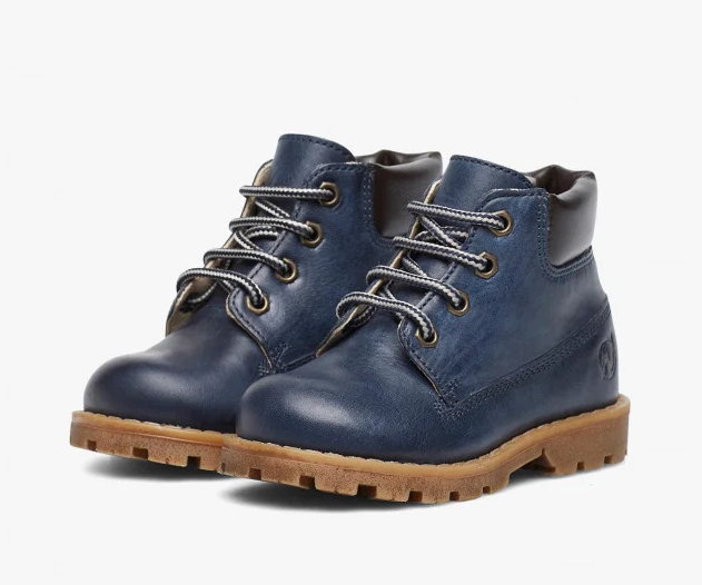 NATURINO KEPI Stiefelette aus Kalbsleder, Blau